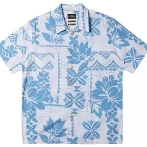 Quiksilver Waterman Roots Short Sleeve Shirt NWT